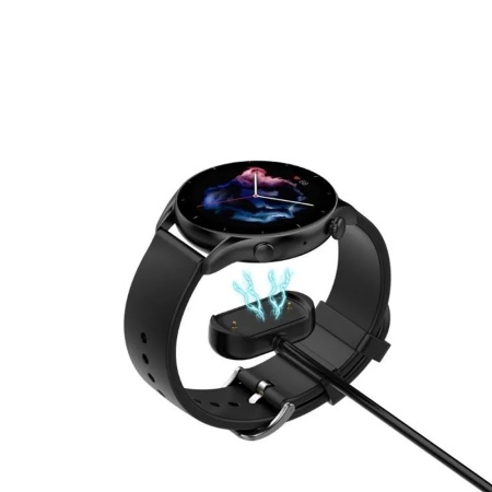 Кабель д/зарядки Amazfit GTR 4, GTS 4, GTS 3 Pro, GTR 3, T-Rex 2, черный